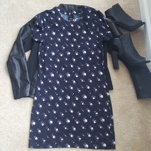 French Connection Floral T-Shirt Dress